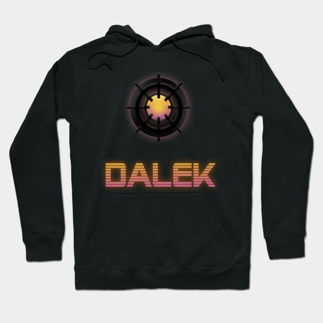 RETRO DALEK EYESTALK Hoodie by tone